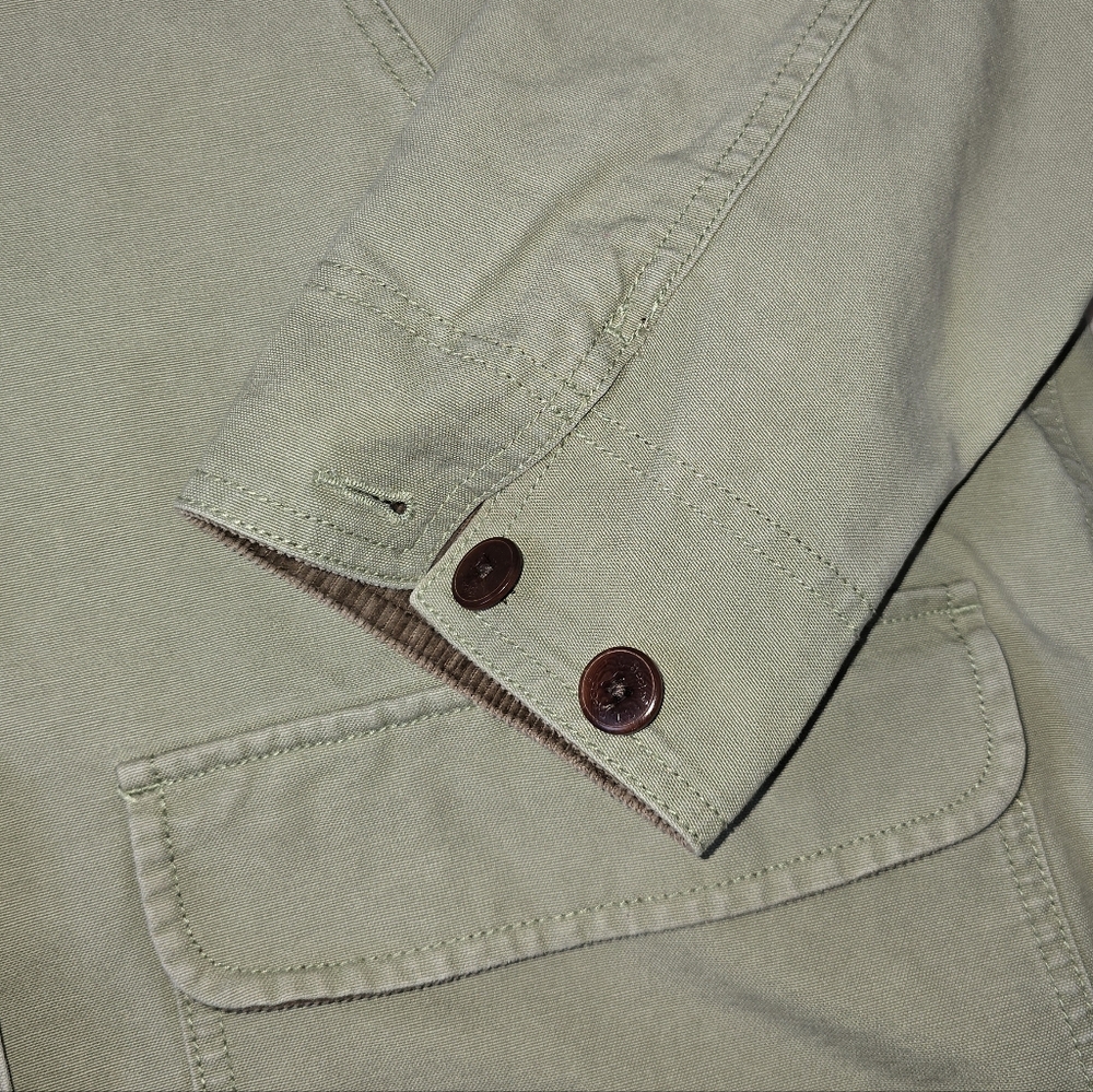 Vintage L.L.Bean Light Sage Barn/Hunting Jacket - Picture 14 of 16